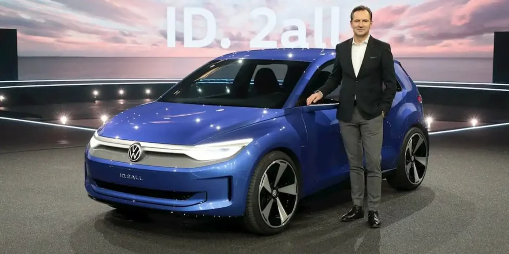Volkswagen ID 2all electric vehicle (Source: Volkswagen)