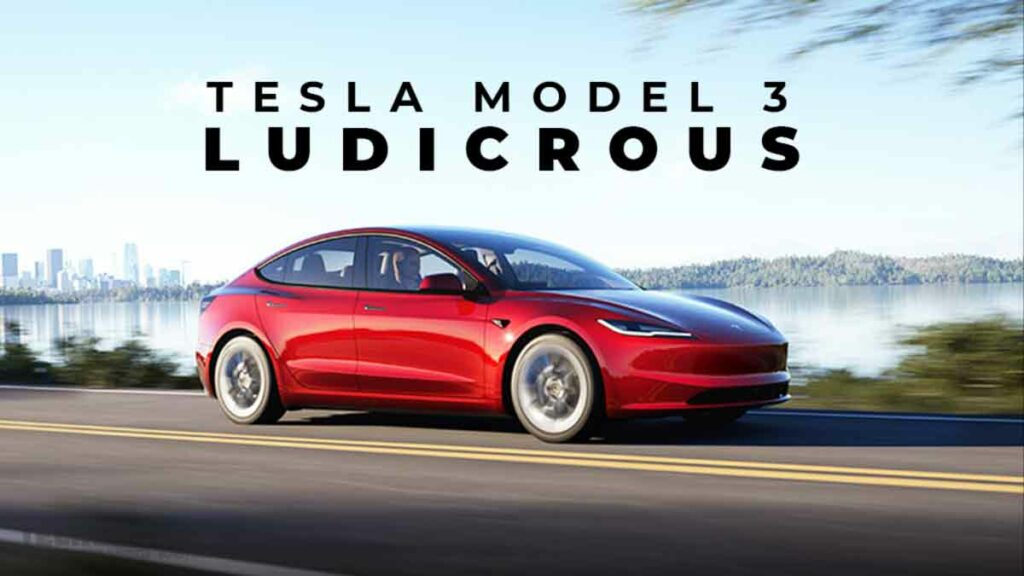 Tesla Model 3 ludicrous